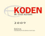 Bodegas Luis Alegre Koden de Luis Alegre 2009 Front Label