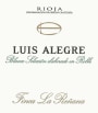 Bodegas Luis Alegre Finca La Renana Seleccion Elaborado en Roble Blanco 2014 Front Label
