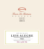 Bodegas Luis Alegre Finca La Renana Reserva Seleccion Especial 2011 Front Label