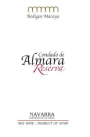 Bodegas Macaya Condado de Almara Reserva 2010 Front Label