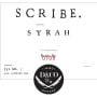Scribe Baker Lane Sonoma Coast Syrah 2014 Front Label