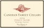 Canihan Family Winery Pinot Noir 2004 Front Label