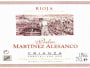 Bodegas Martinez Alesanco Crianza 2005 Front Label