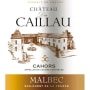 Chateau Du Caillau Cahors 2014 Front Label