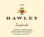 Hawley Ponzo Vineyard Zinfandel 2008 Front Label