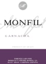 Bodegas Monfil Garnacha 2009 Front Label