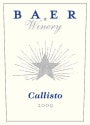 Baer Callisto 2009 Front Label