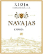 Bodegas Navajas Crianza Blanco 2015 Front Label