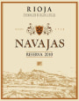 Bodegas Navajas Reserva 2010 Front Label