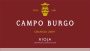 Bodegas Nubori Campo Burgo Crianza 2009 Front Label