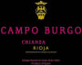 Bodegas Nubori Campo Burgo Crianza 2007 Front Label