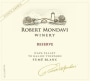 Robert Mondavi To Kalon Vineyard Reserve Fume Blanc 2012 Front Label