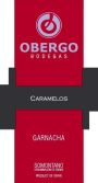 Bodegas Obergo Caramelos 2014 Front Label
