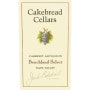 Cakebread Benchland Select Cabernet Sauvignon 2013 Front Label