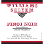 Williams Selyem Sonoma County Pinot Noir (torn label) 2004 Front Label