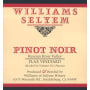 Williams Selyem Flax Vineyard Pinot Noir 2002 Front Label