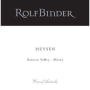 Rolf Binder Veritas Winery Heysen Shiraz 2000 Front Label