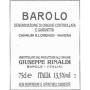 Giuseppe Rinaldi Barolo Brunate Le Coste 1997 Front Label