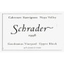 Schrader Upper Block Gaudeamus Vineyard Cabernet Sauvignon 1998 Front Label