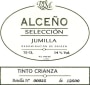 Bodegas Pedro Luis Martinez Alceno Seleccion Crianza 2011 Front Label