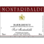 Montaribaldi Montaribaldi Barbaresco Sori Montaribaldi (stained label) 1999 Front Label