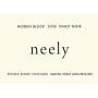 Neely Spring Ridge Vineyard Hidden Block Pinot Noir 2008 Front Label