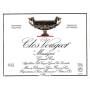 Domaine Gros Frere et Soeur Clos de Vougeot Musigni Grand Cru 2003 Front Label