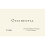 Occidental Cuvee Catherine Occidental Station Pinot Noir 2004 Front Label