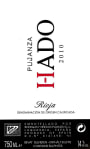 Bodegas Pujanza Rioja Hado 2010 Front Label