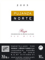 Bodegas Pujanza Norte 2005 Front Label