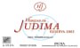 Bodegas Quiroga de Pablo Heredad de Judima Reserva 2005 Front Label