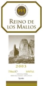 Bodegas Reino de los Mallos Ribera del Gallego Cinco Villas Vino de la Tierra Cabernet Merlot 2003 Front Label
