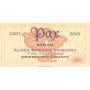 Pax Springs Vineyard The Terraces Syrah 2001 Front Label