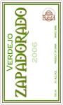 Bodegas Rueda Perez Zapadorado Verdejo 2006 Front Label