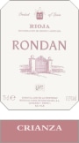 Bodegas Saenz de Santamaria Rondan Crianza 2011 Front Label