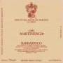 Marchesi di Gresy Barbaresco Martinenga 1985 Front Label