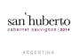 Bodegas San Huberto La Rioja Cabernet Sauvignon 2014 Front Label