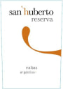 Bodegas San Huberto Reserva Malbec 2010 Front Label