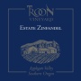 Troon Vineyard Blue Label Estate Zinfandel 2014 Front Label