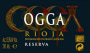 Bodegas Santalba Ogga Reserva 2005 Front Label