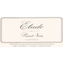 Etude Carneros Pinot Noir 2003 Front Label