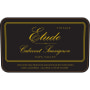 Etude Napa Valley Cabernet Sauvignon (1.5 Liter Magnum) 1998 Front Label