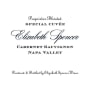 Elizabeth Spencer Special Cuvee Cabernet Sauvignon 2001 Front Label