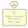 Domaine Etienne Sauzet Puligny-Montrachet Hameau de Blagny 2003 Front Label