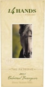 14 Hands The Reserve Cabernet Sauvignon 2011 Front Label