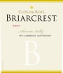 Clos du Bois Briarcrest Cabernet Sauvignon 2007 Front Label