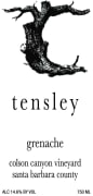 Tensley Colson Canyon Vineyard Grenache 2012  Front Label