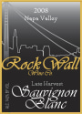 Rock Wall Late Harvest Sauvignon Blanc 2008 Front Label