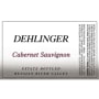 Dehlinger Cabernet Sauvignon 1996 Front Label