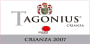 Bodegas Tagonius Crianza 2007 Front Label